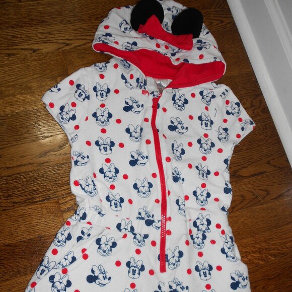 Disney Swimsuit Cover Up with Hood - Picture 1 of 2